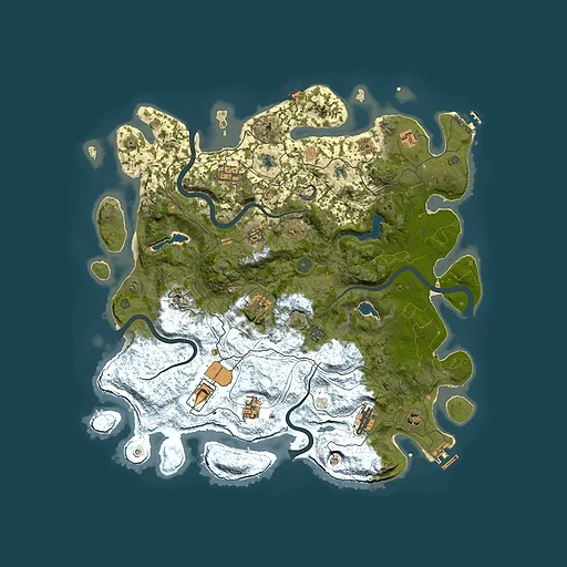 Rust map seed 1478374259, 4500x4500m top-down preview