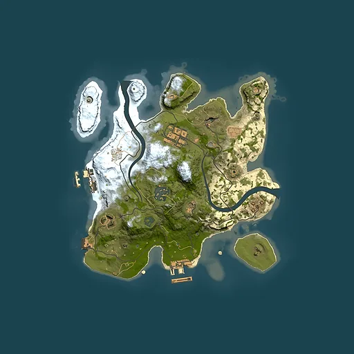 Rust map seed 1152327292, 2500x2500m top-down preview