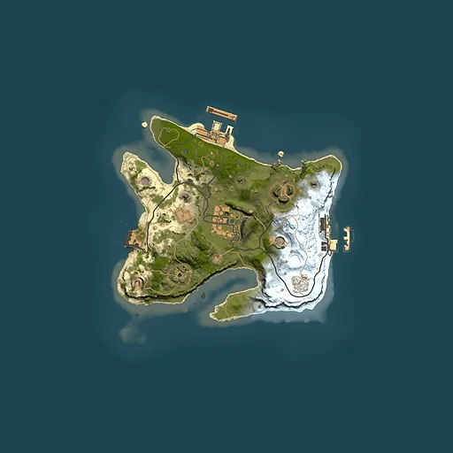 Rust map seed 1359901490, 2000x2000m top-down preview