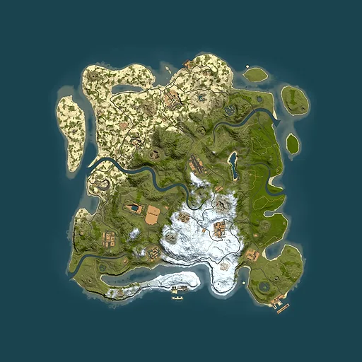 Rust map seed 1986215127, 4000x4000m top-down preview