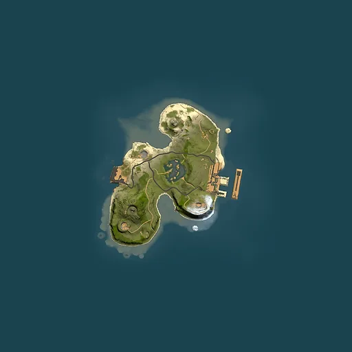 Rust map seed 1220439807, 1500x1500m top-down preview
