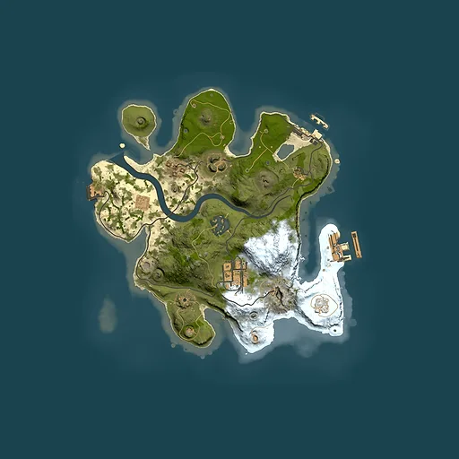 Rust map seed 2138738537, 2500x2500m top-down preview