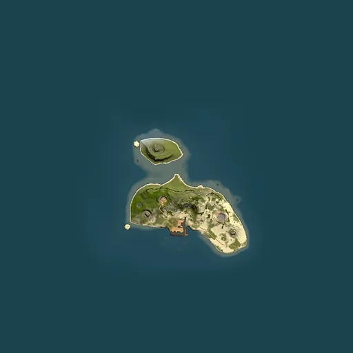Rust map seed 928741832, 1500x1500m top-down preview