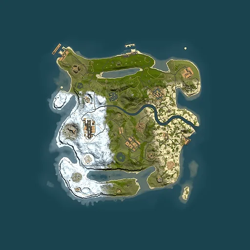 Rust map seed 2079878692, 3000x3000m top-down preview