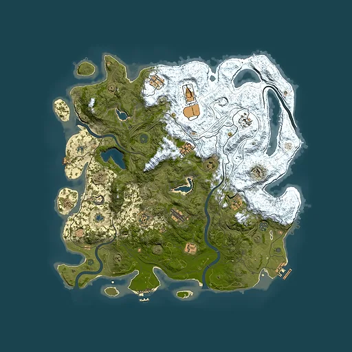 Rust map seed 403490924, 4500x4500m top-down preview