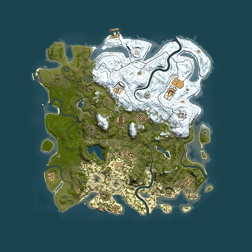Rust map seed 1723792991, 4500x4500m top-down preview