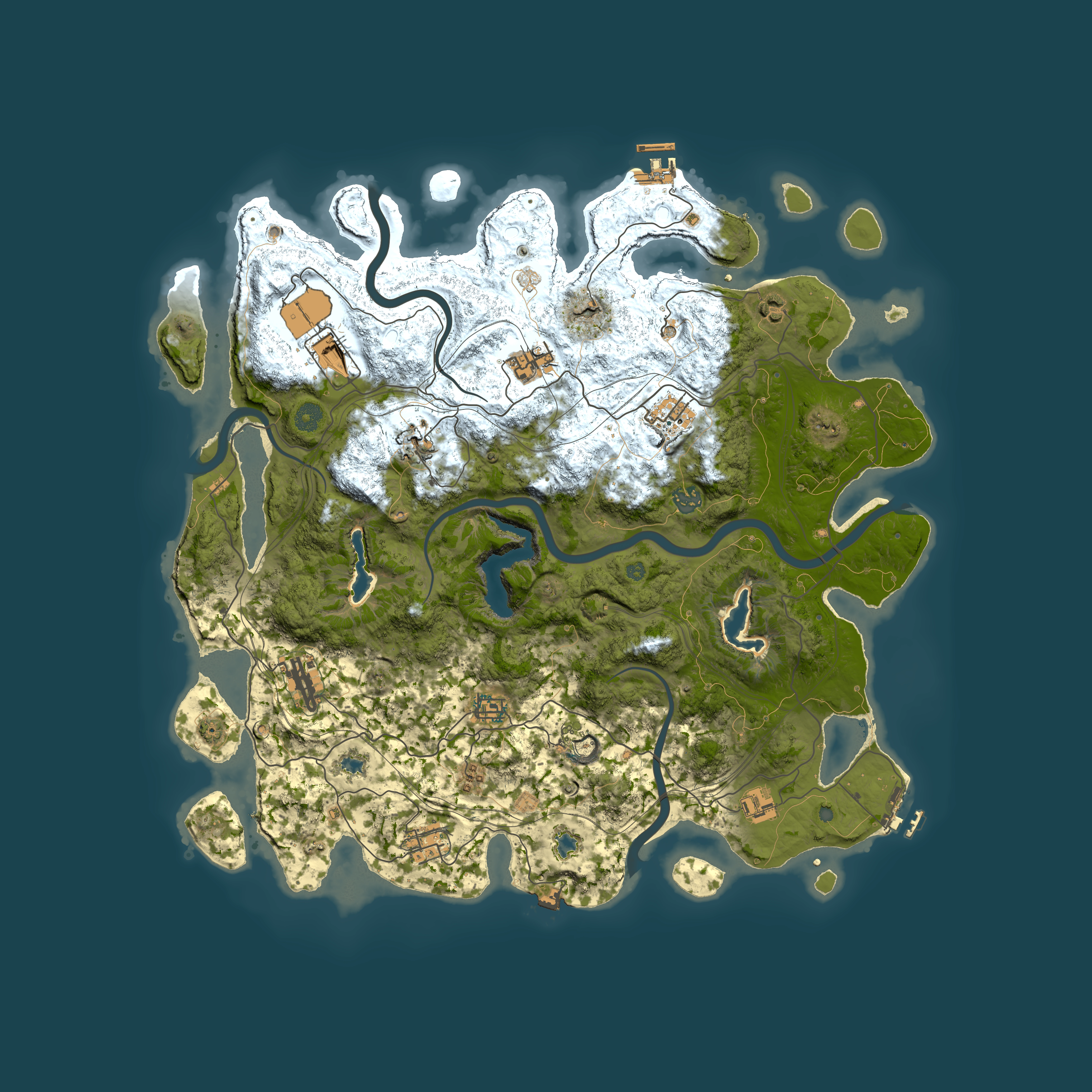 Full top-down render of Rust map seed 778227850, 4500x4500m