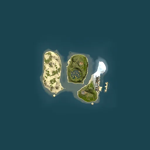 Rust map seed 949557205, 1500x1500m top-down preview