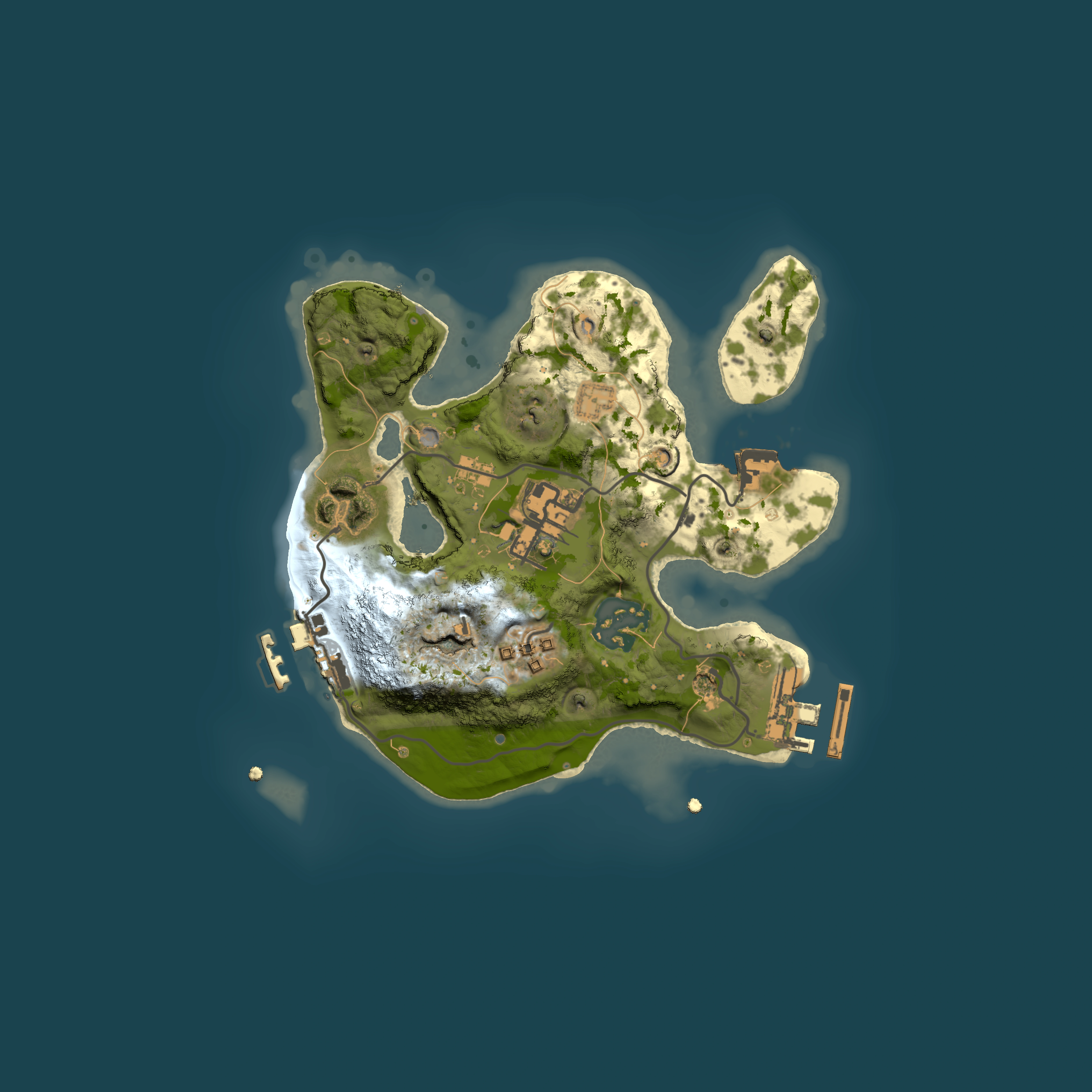 Full top-down render of Rust map seed 1002730493, 2000x2000m