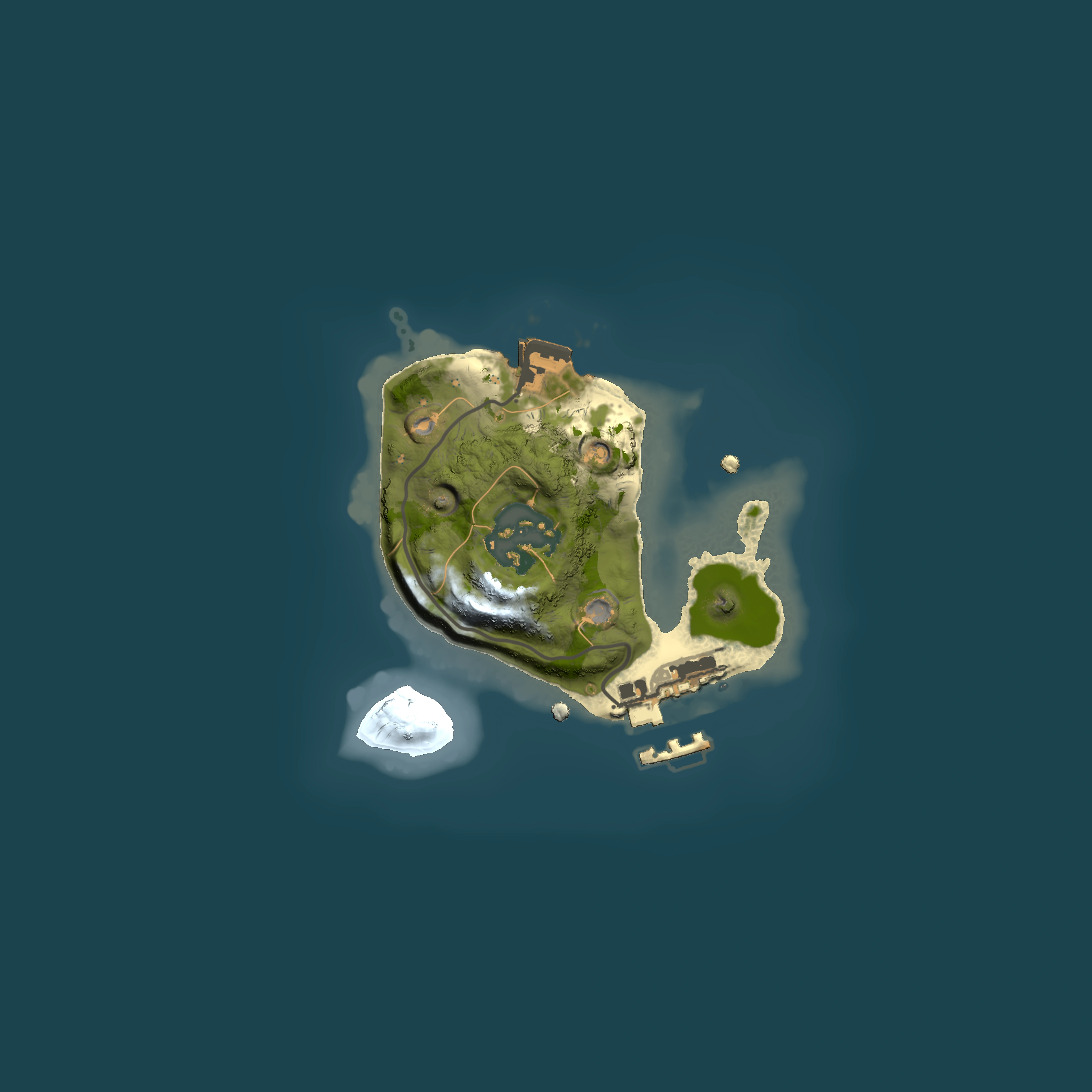 Full top-down render of Rust map seed 750929969, 1500x1500m