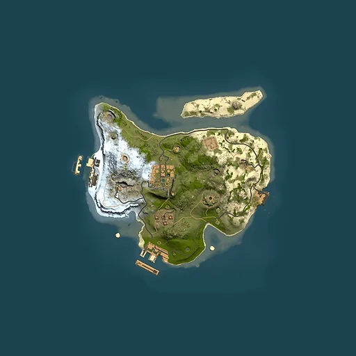 Rust map seed 811470076, 2000x2000m top-down preview