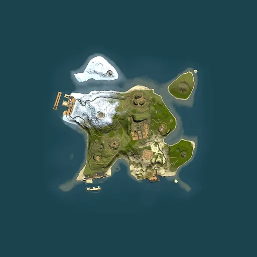 Rust map seed 1814509303, 2000x2000m top-down preview