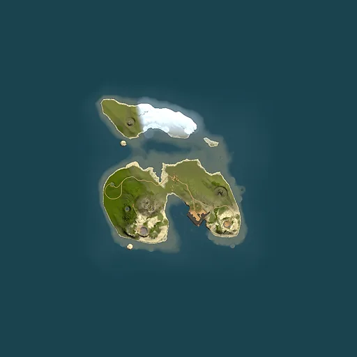 Rust map seed 1156630849, 1500x1500m top-down preview