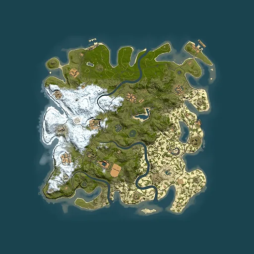 Rust map seed 706027857, 4000x4000m top-down preview