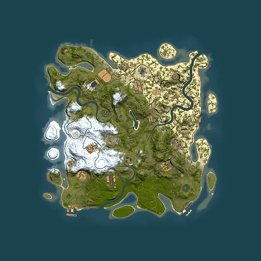 Rust map seed 2019097783, 4000x4000m top-down preview