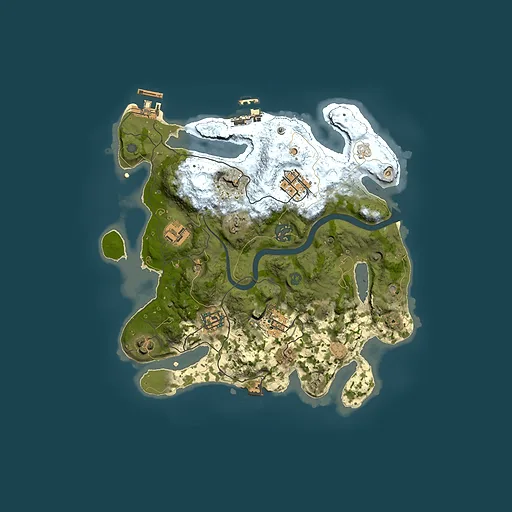 Rust map seed 1198861797, 3000x3000m top-down preview
