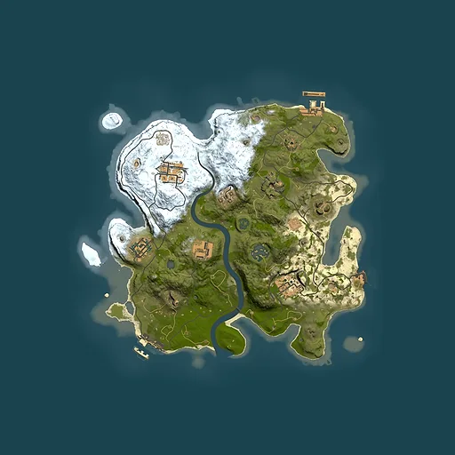 Rust map seed 15000313, 3000x3000m top-down preview