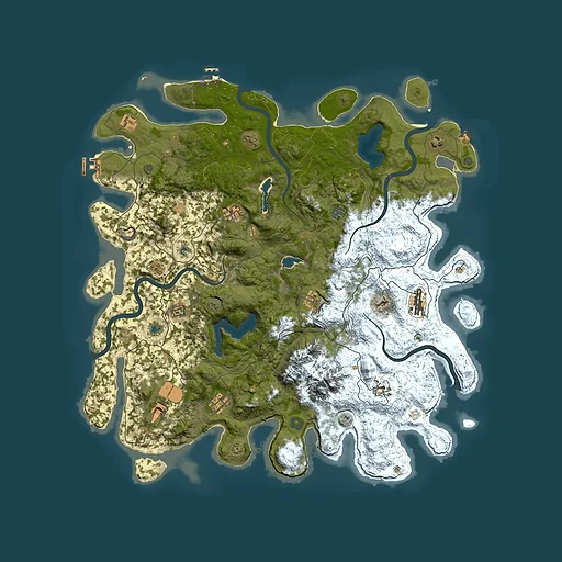 Rust map seed 1783149023, 5000x5000m top-down preview