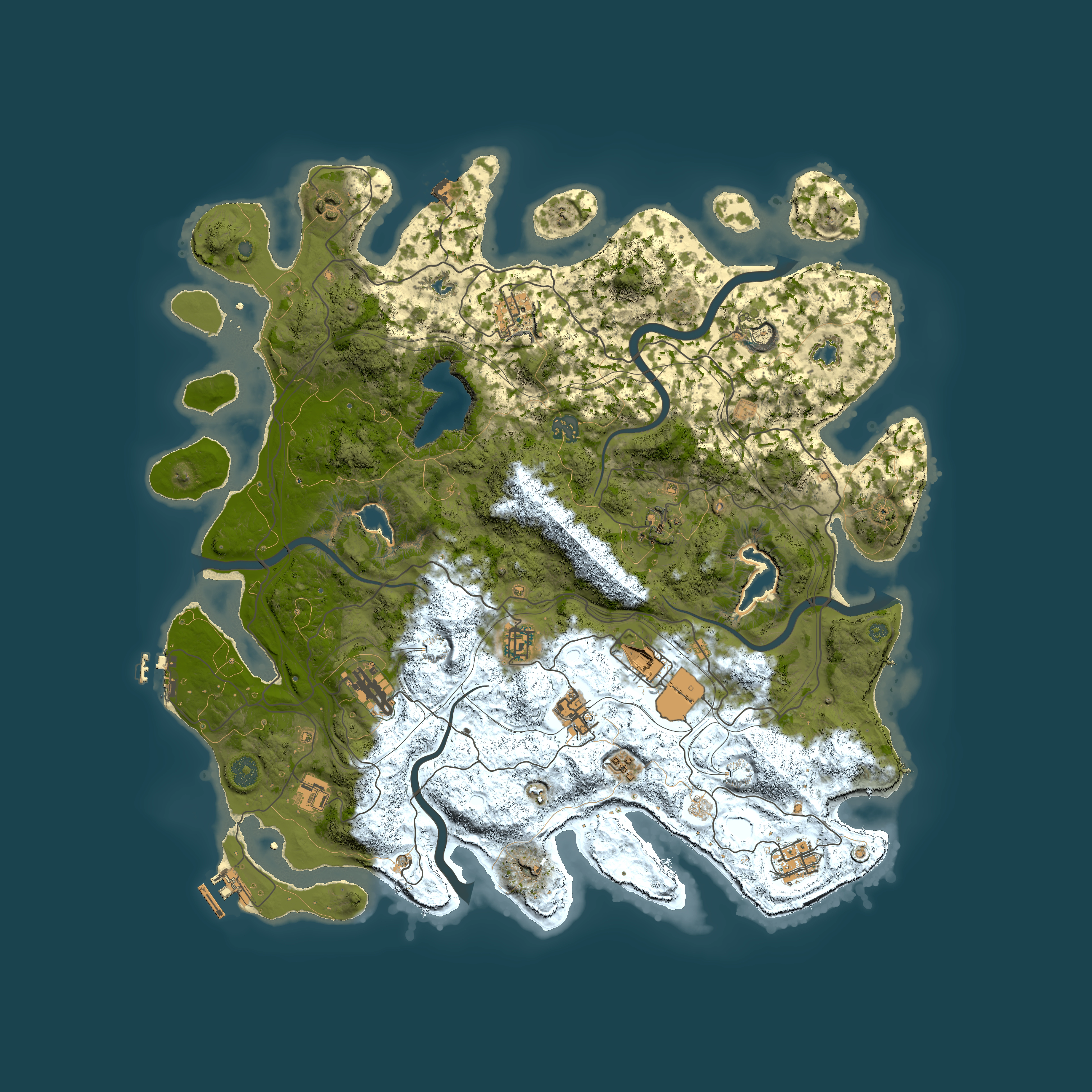 Full top-down render of Rust map seed 1103972867, 4500x4500m