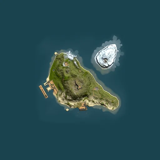 Rust map seed 1733811270, 1500x1500m top-down preview