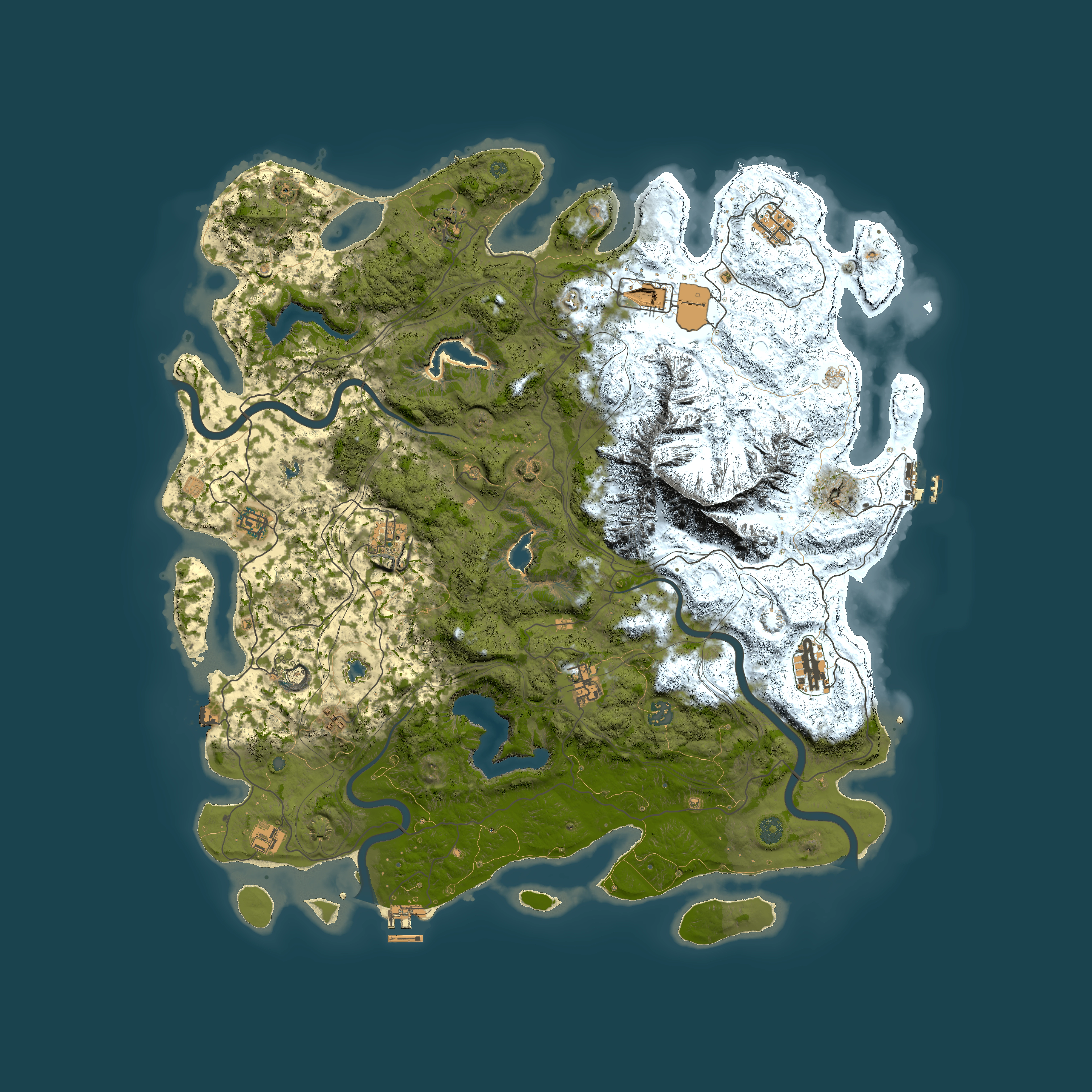 Full top-down render of Rust map seed 944701044, 5000x5000m