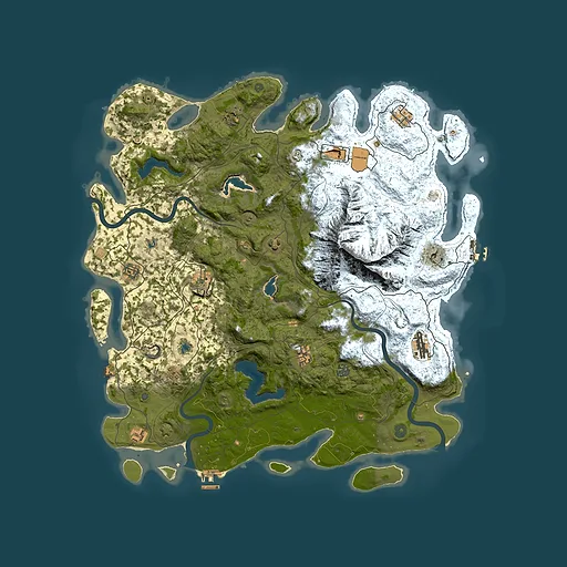 Rust map seed 944701044, 5000x5000m top-down preview