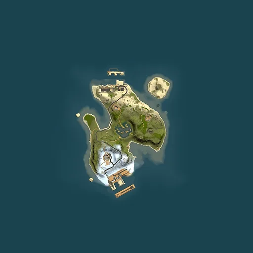 Rust map seed 991516719, 1500x1500m top-down preview