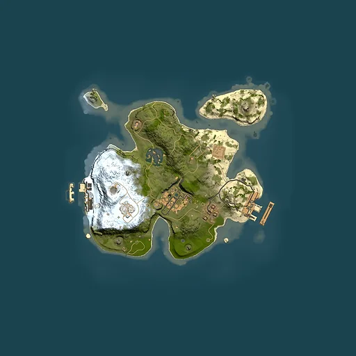 Rust map seed 437297356, 2000x2000m top-down preview