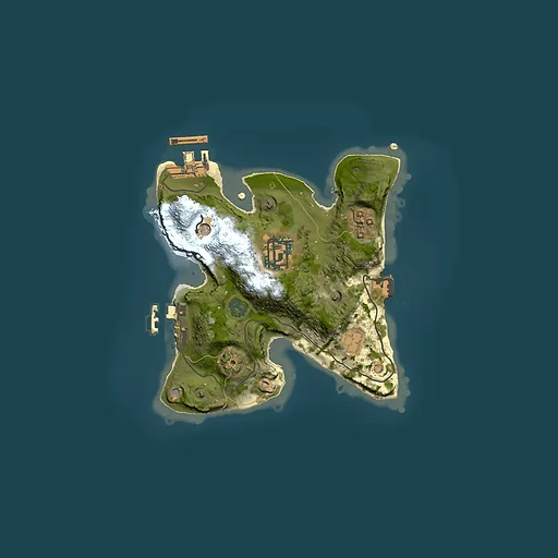 Rust map seed 869722347, 2000x2000m top-down preview