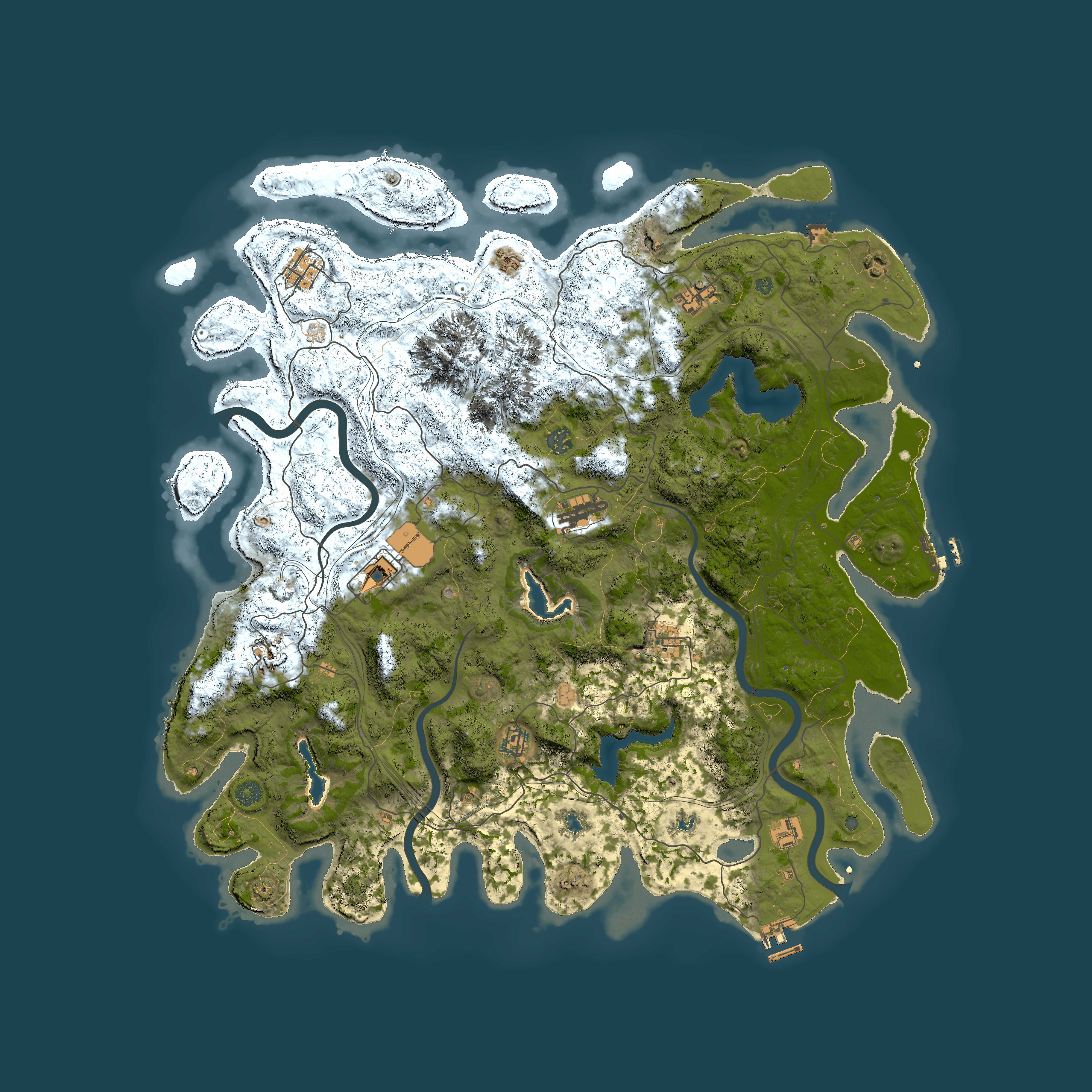 Full top-down render of Rust map seed 787796643, 5000x5000m