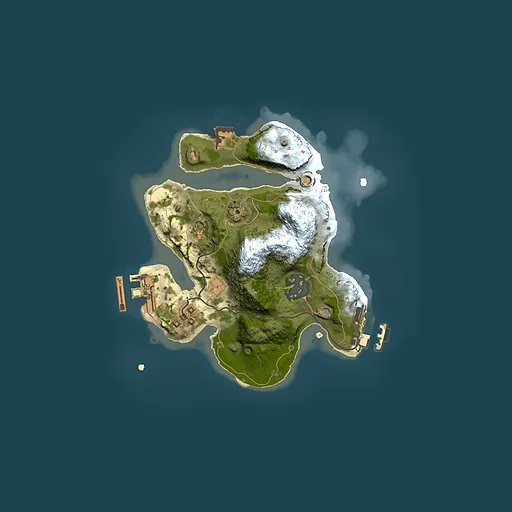 Rust map seed 1408060409, 2000x2000m top-down preview