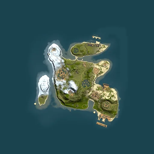 Rust map seed 1358100094, 2000x2000m top-down preview