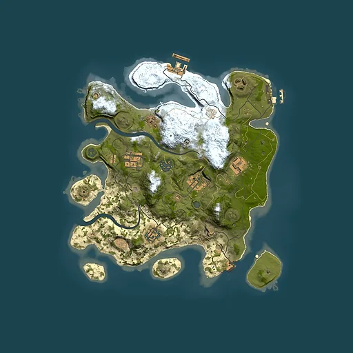 Rust map seed 306139289, 3000x3000m top-down preview