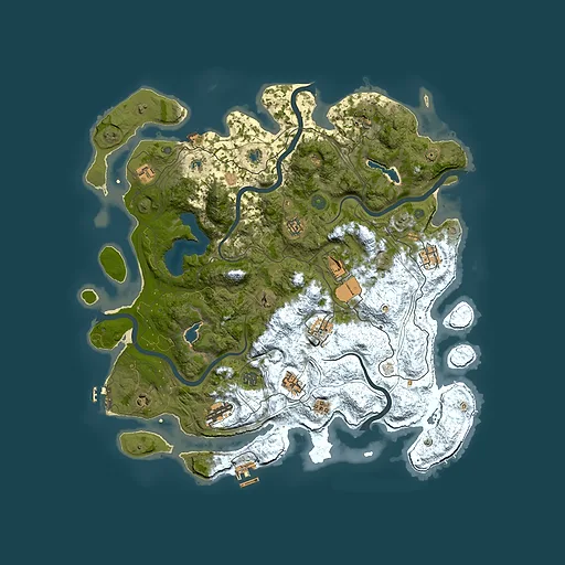 Rust map seed 1683680827, 4500x4500m top-down preview