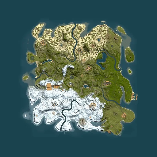 Rust map seed 1148682026, 4500x4500m top-down preview