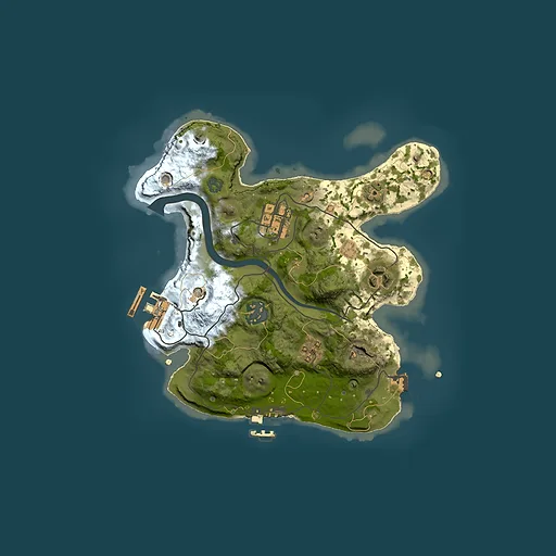 Rust map seed 834114138, 2500x2500m top-down preview