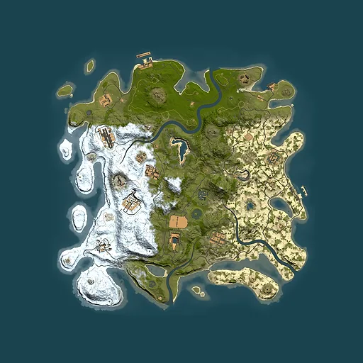 Rust map seed 1998554388, 4000x4000m top-down preview