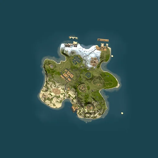 Rust map seed 1262606697, 2000x2000m top-down preview