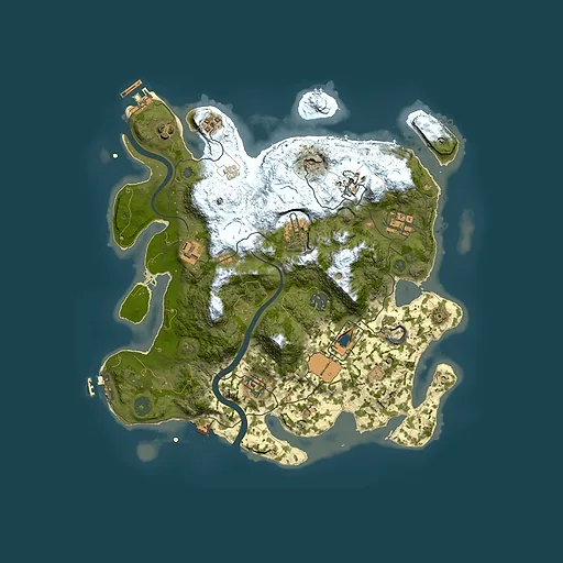 Rust map seed 1011213714, 3500x3500m top-down preview
