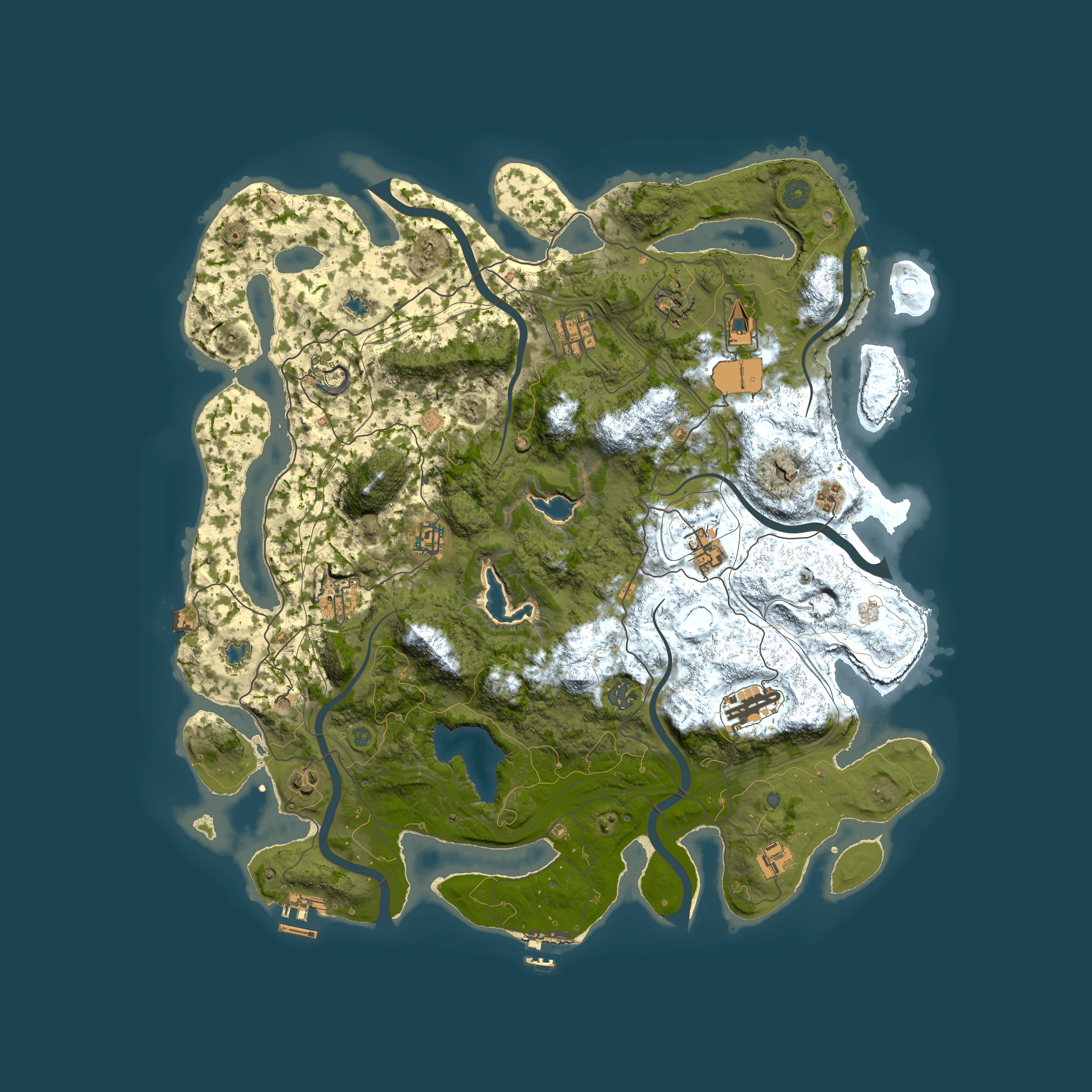 Full top-down render of Rust map seed 531776318, 4500x4500m