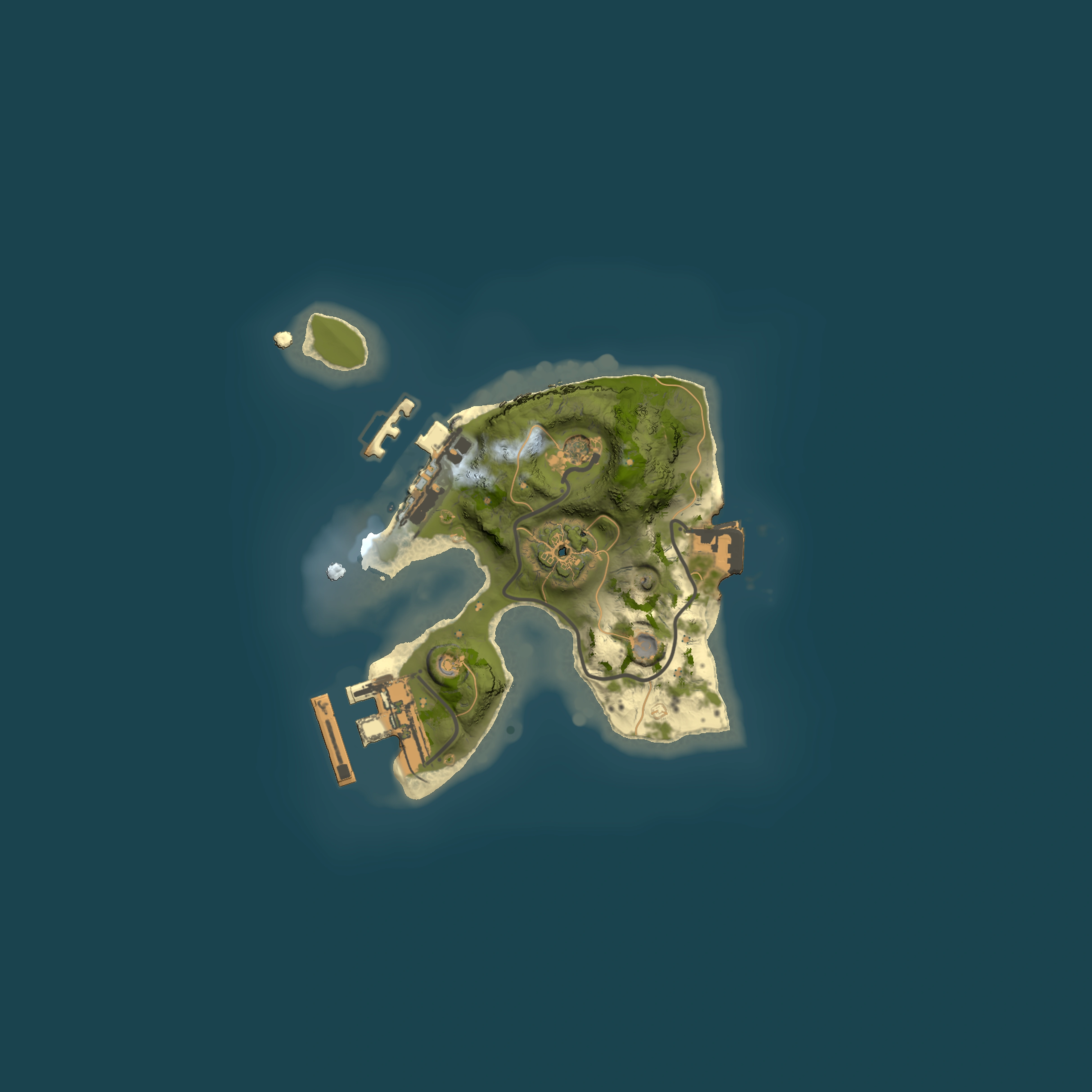 Full top-down render of Rust map seed 383647342, 1500x1500m