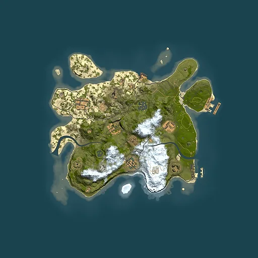 Rust map seed 1973447713, 3000x3000m top-down preview