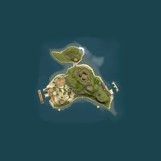 Rust map seed 186617110, 1500x1500m top-down preview