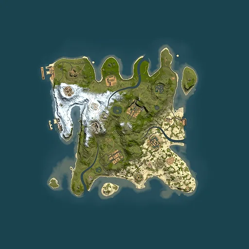 Rust map seed 1026934946, 3000x3000m top-down preview