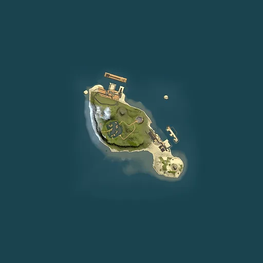 Rust map seed 100868013, 1500x1500m top-down preview