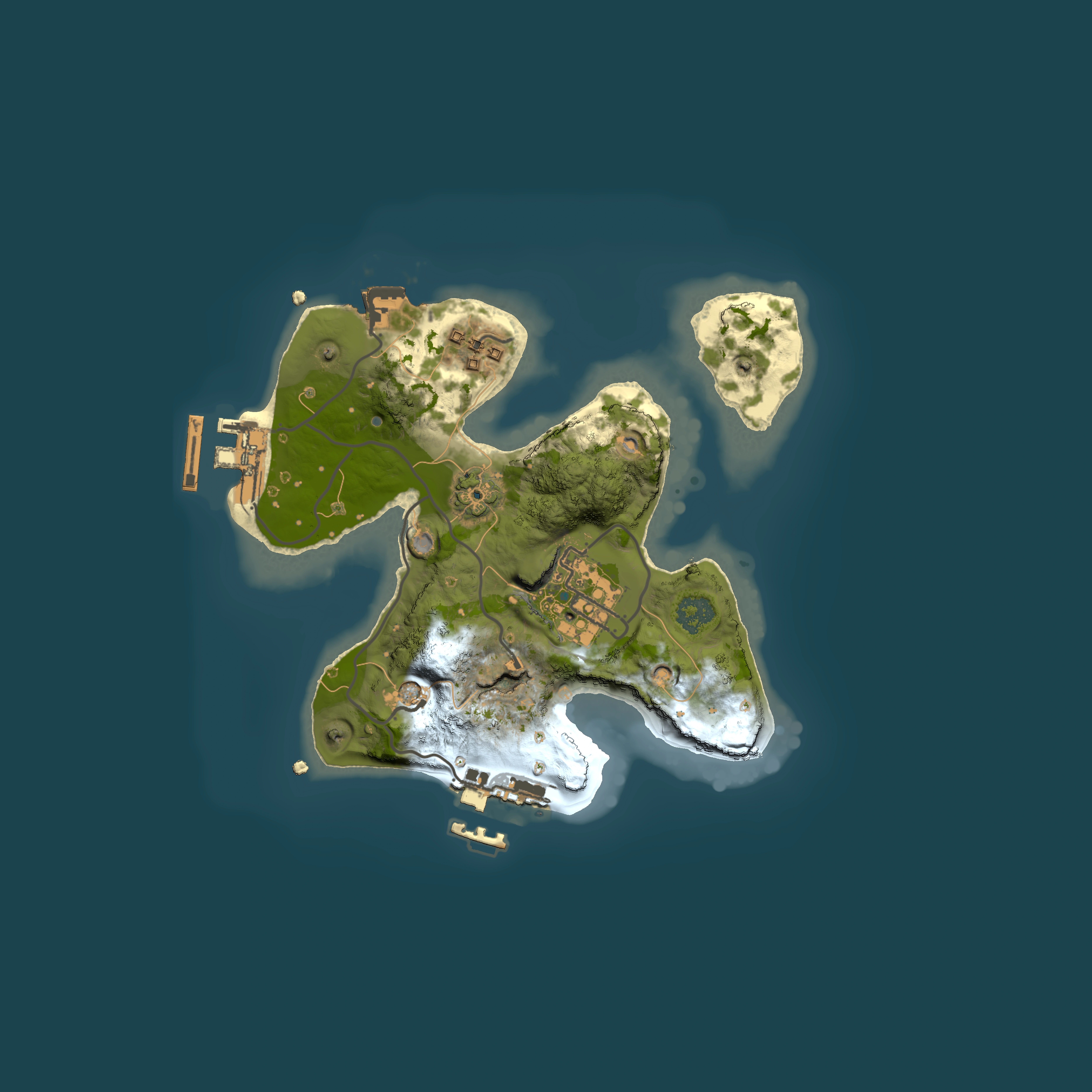 Full top-down render of Rust map seed 1937177700, 2000x2000m