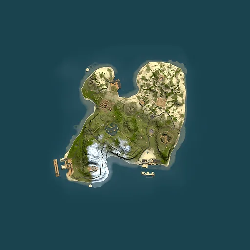 Rust map seed 1879425434, 2000x2000m top-down preview
