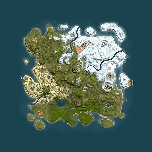 Rust map seed 1943079372, 4500x4500m top-down preview