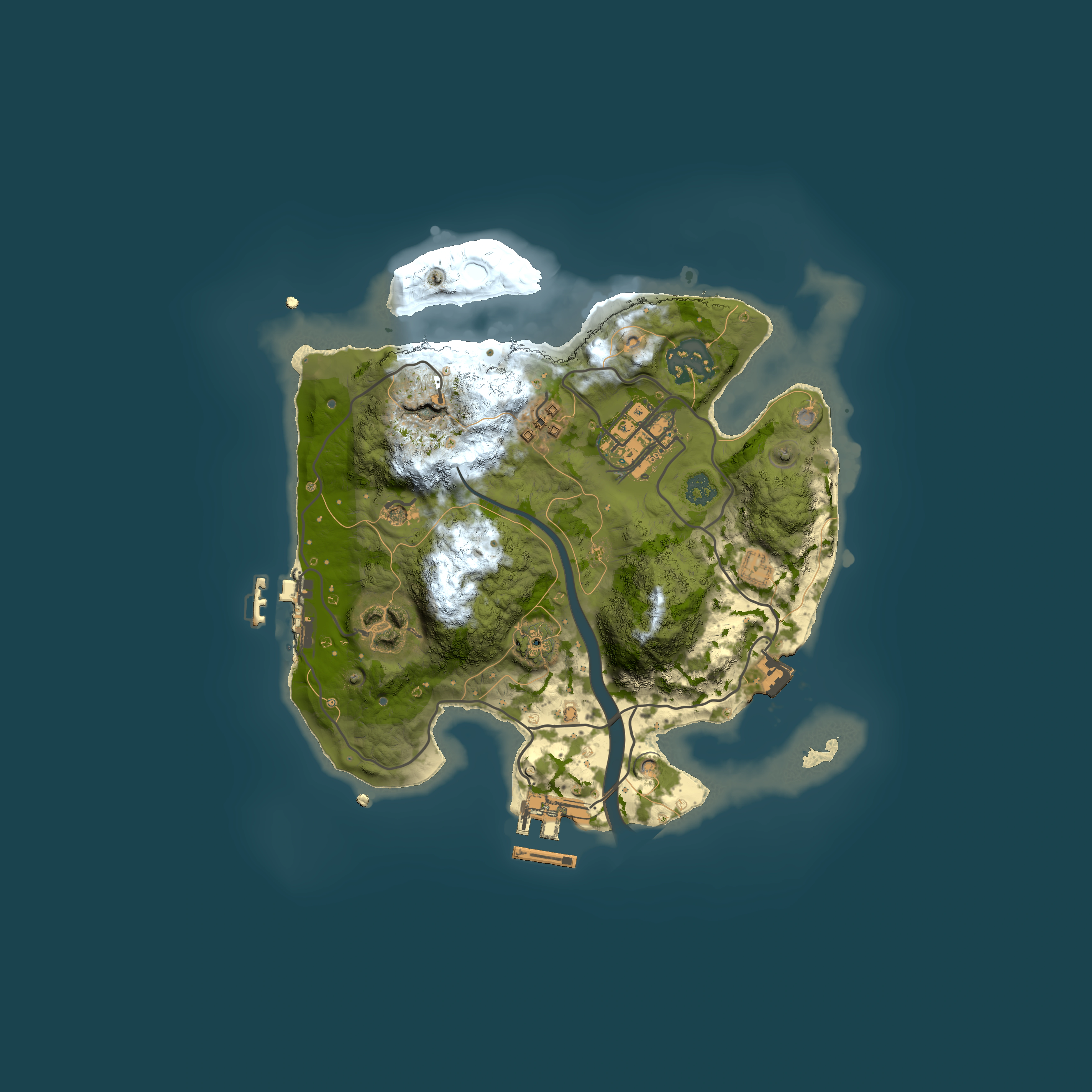 Full top-down render of Rust map seed 682779182, 2500x2500m