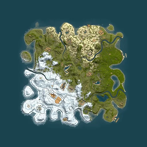 Rust map seed 752385253, 4500x4500m top-down preview